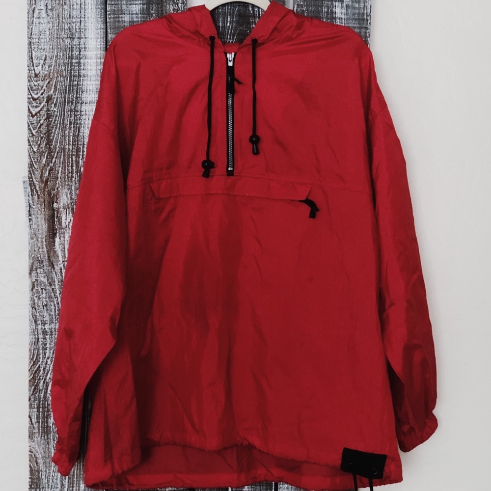 Vintage Red Marlboro Windbreaker